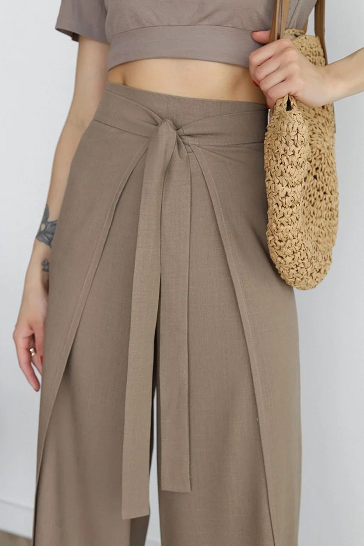 Marcella™ | Wide-Leg Linen Trousers