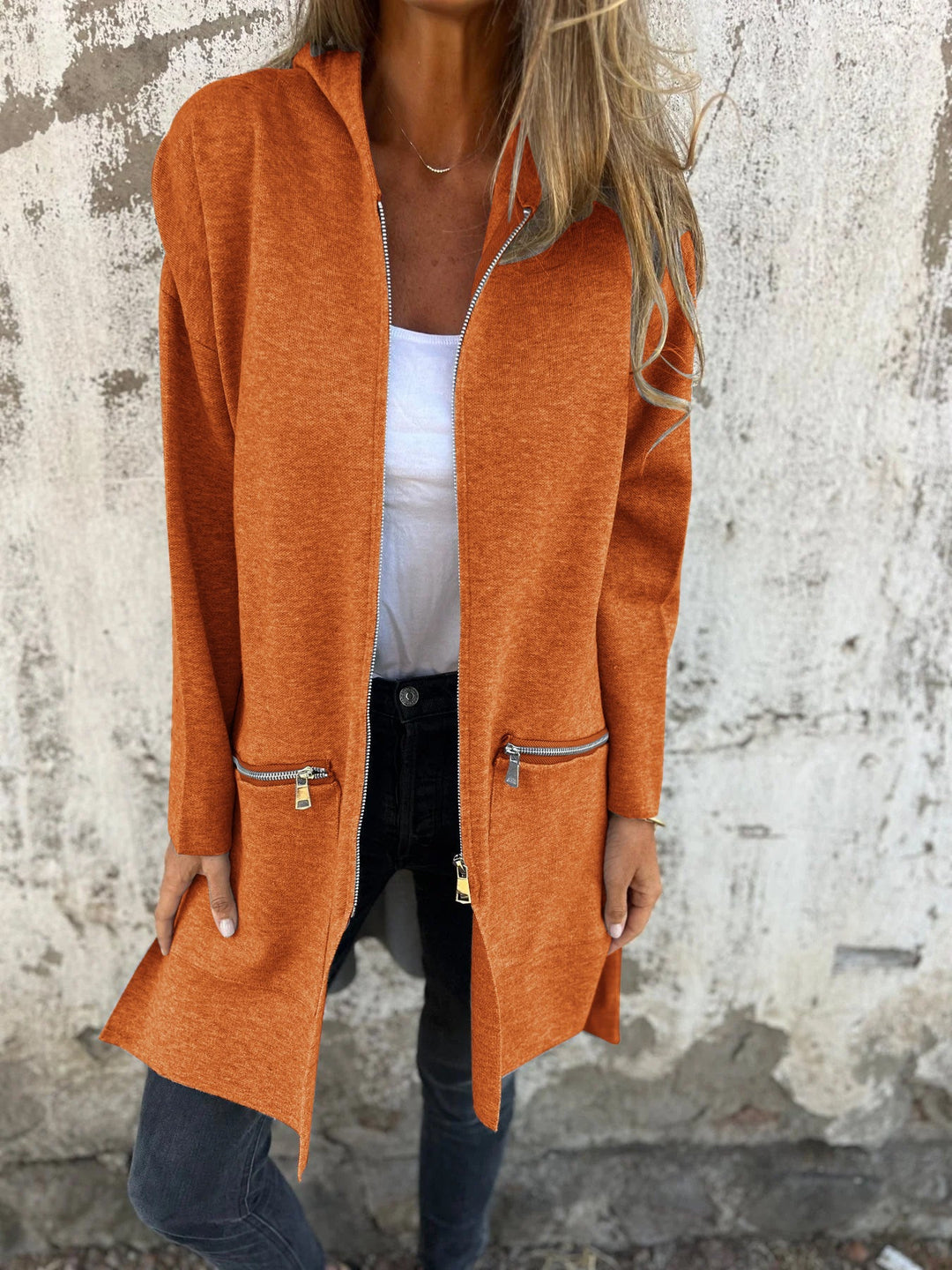 Nina | Zipped Coat