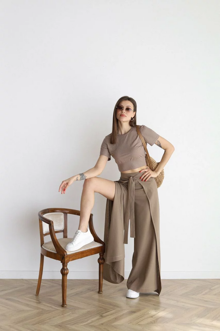 Marcella™ | Wide-Leg Linen Trousers