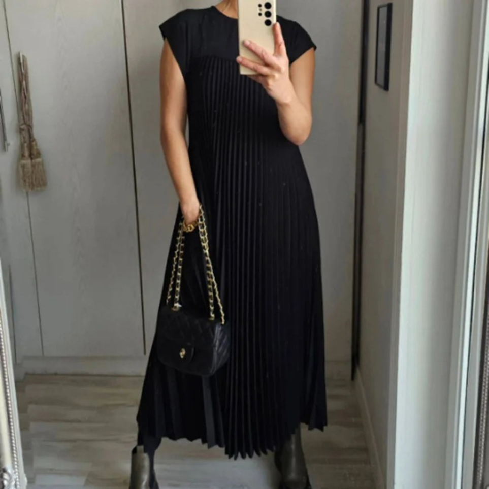 Selina | Pleated Dress