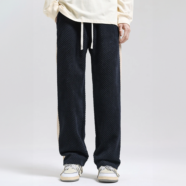 Jason | Waffle Corduroy Joggers