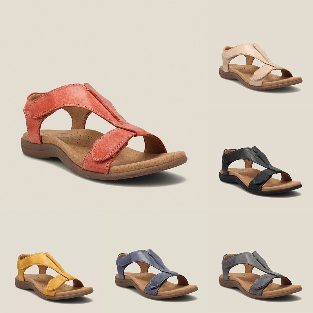 Rita™ | Orthopädische Ledersandalen