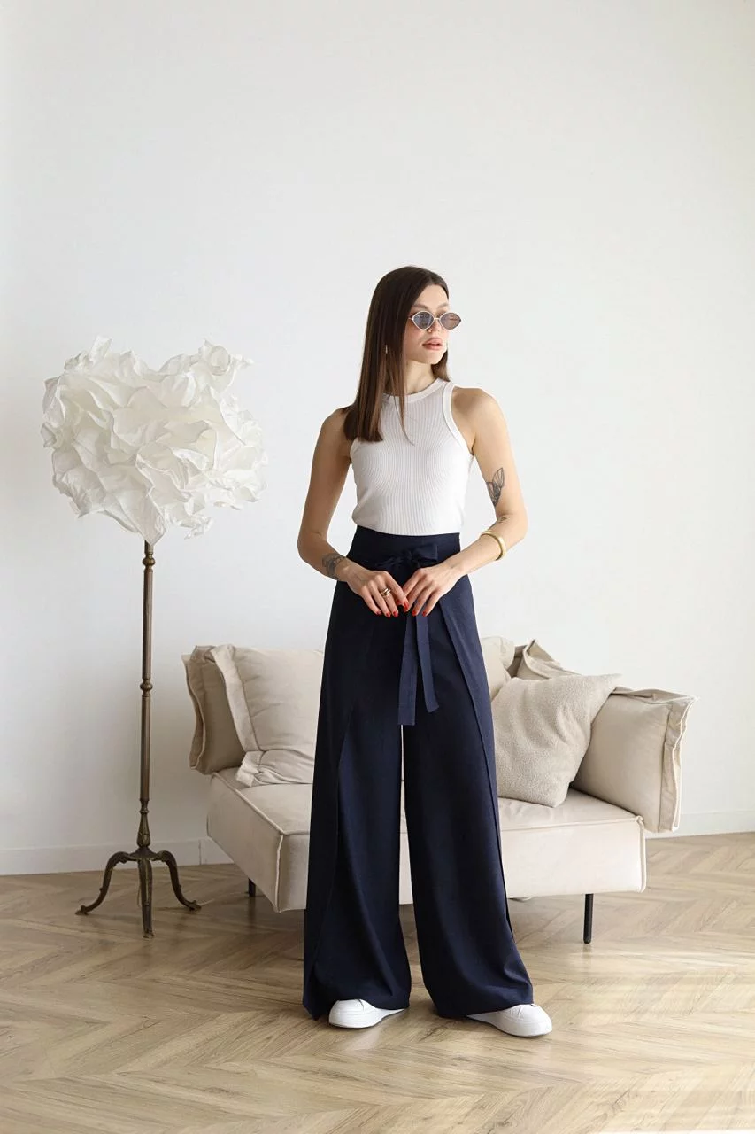 Marcella™ | Wide-Leg Linen Trousers