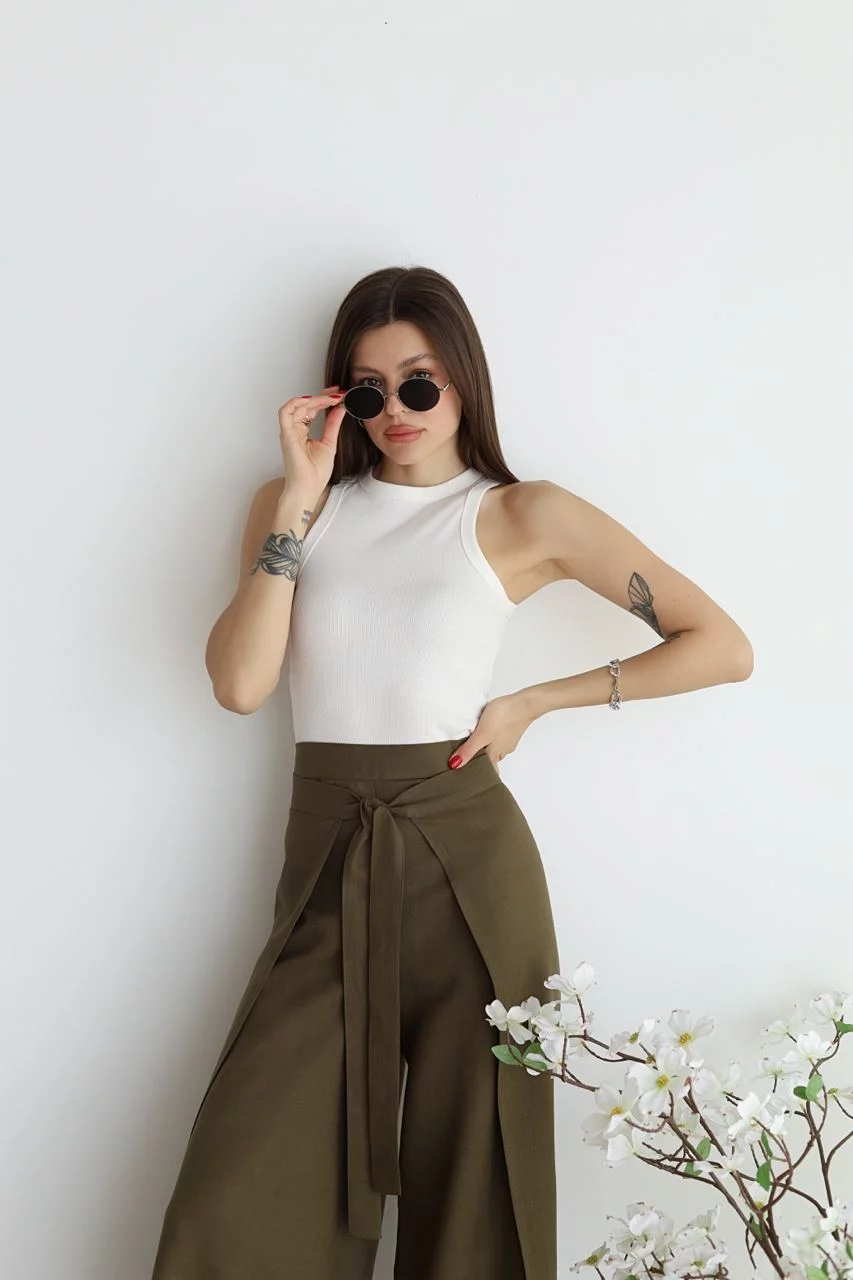 Marcella™ | Wide-Leg Linen Trousers