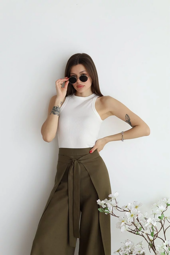 Marcella™ | Wide-Leg Linen Trousers