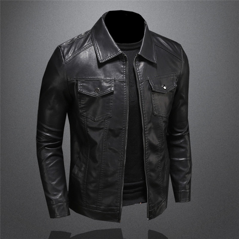 Dante | Vegan Leather Jacket