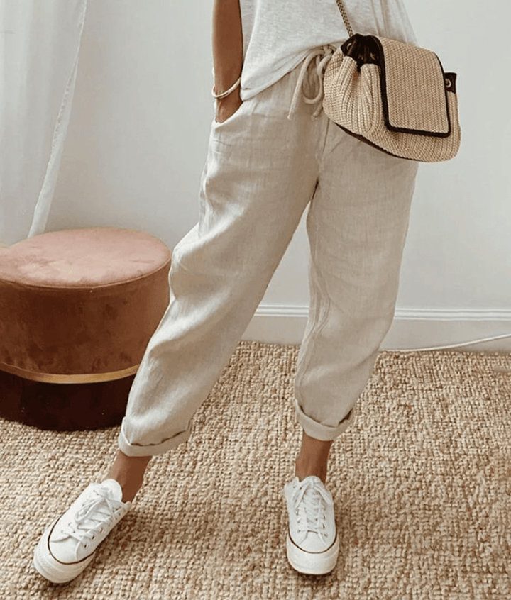 River | River™ Elegant Cotton-Linen Trousers (Buy 1 Get 1 FREE)