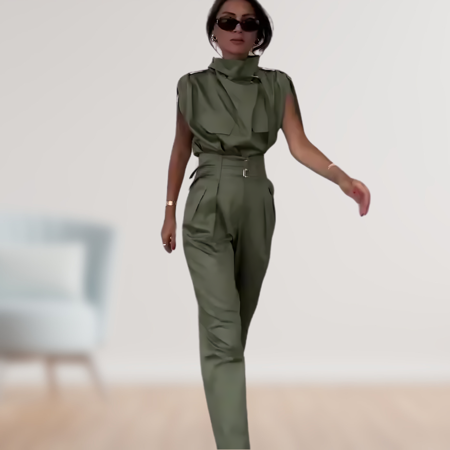 Lena | Cargo Jumpsuit (Premium Collection)