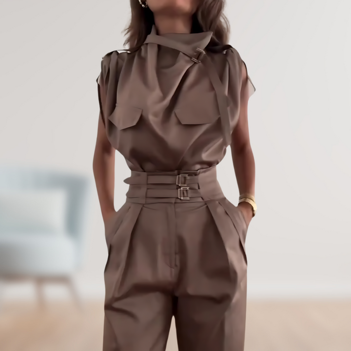 Lena | Cargo Jumpsuit (Premium Collection)