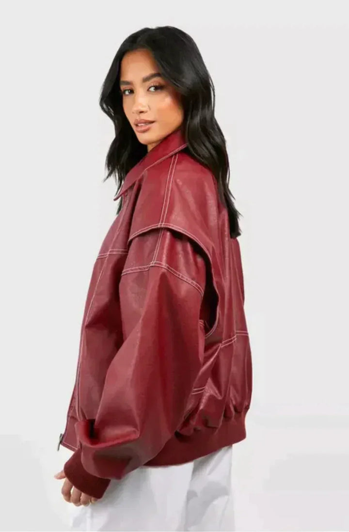 Faye | Vegan Leather Jacket