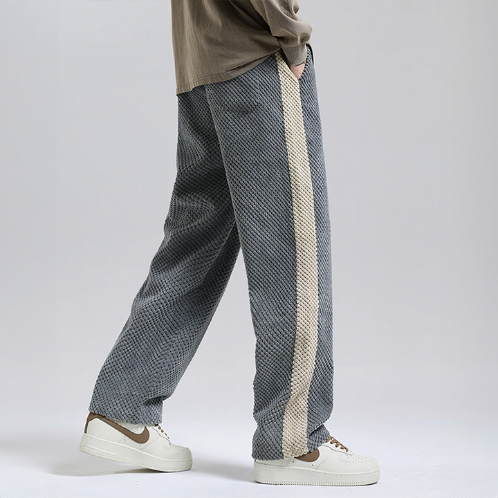 Jason | Waffle Corduroy Joggers