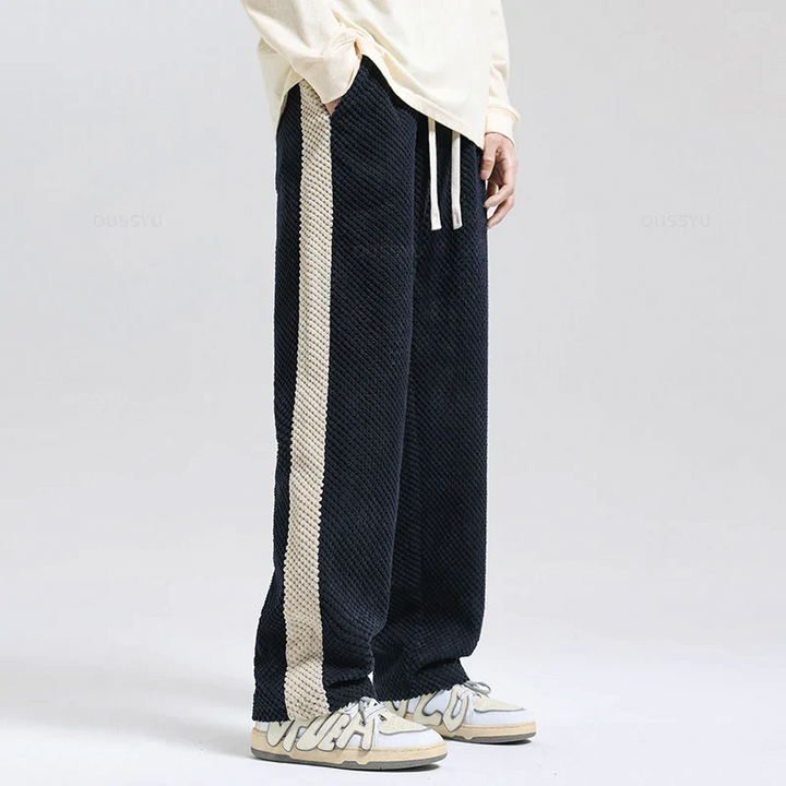 Jason | Waffle Corduroy Joggers