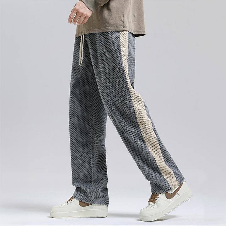 Jason | Waffle Corduroy Joggers