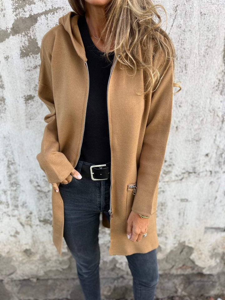 Nina | Zipped Coat